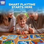 TOY Life educational Montessori toys showing individual sea creature pieces lifted from boards