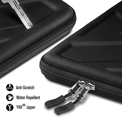 Side profile perspective showcasing the slim yet robust quad layer armor profile of the black case.