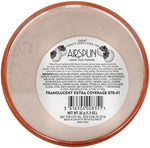 Airspun face powder jar lid design and branding