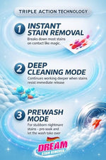 Imported USA laundry prewash spray for various fabric types.