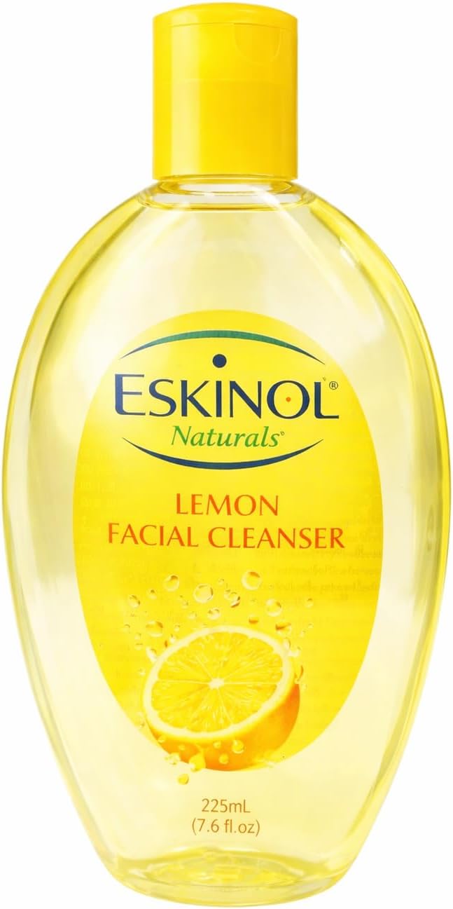 Eskinol facial cleanser lemon front view bottle