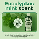 Non-aerosol shoe deodorizer spray for boots and leather sandals