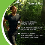 Close up of the 90 vegetarian tablets formulation details and gluten free certification.