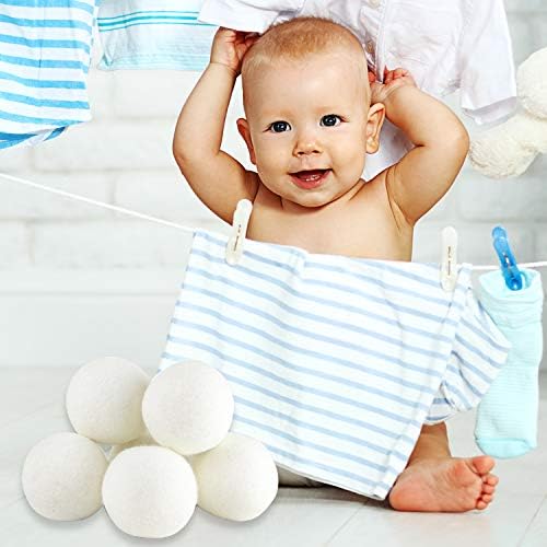 Authentic SnugPad imported wool dryer balls showing premium felted texture