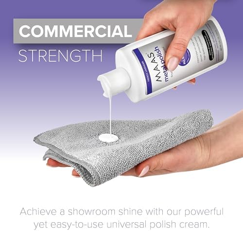 French Lavender scented metal polish for stainless steel and brass restoration