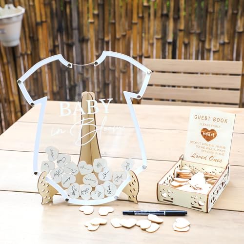 Fonder Mols shadow box guestbook with signature slots