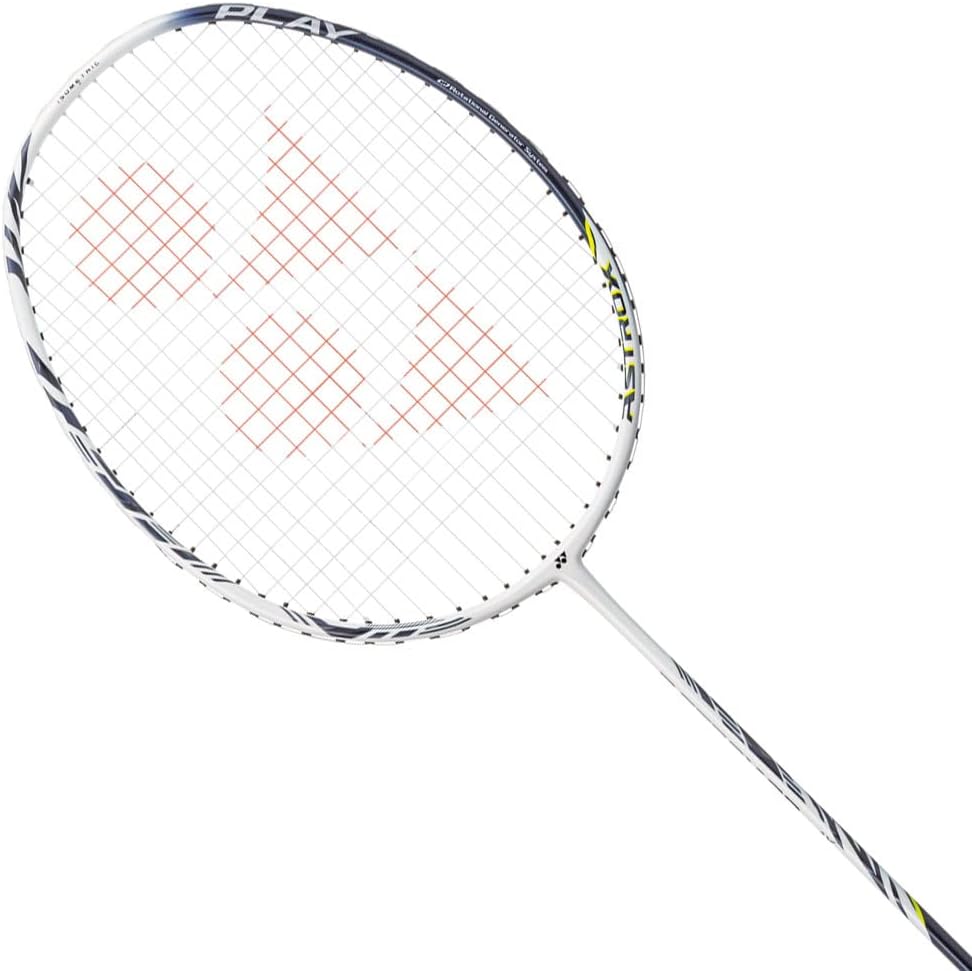 Yonex Astrox 99 Play badminton racket close up of the carbon graphite frame