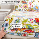 Bedlifes four piece queen bedding set layout