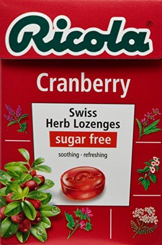Ricola Swiss Herb Lozenges - Cranberry Sugar Free - Image 2