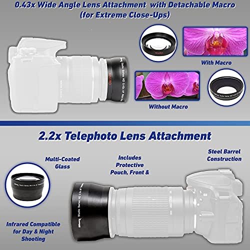 Ultimaxx triple pack UV CPL FLD camera lens filters in storage pouch