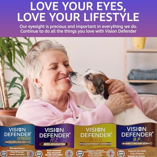 Vision Defender Meso-Zeaxanthin 90 capsules packaging