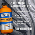 Sovereign Silver daily immune support liquid directions and usage instructions