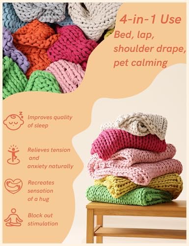 Premium gift ready storage packaging for the YnM authentic imported weighted blanket