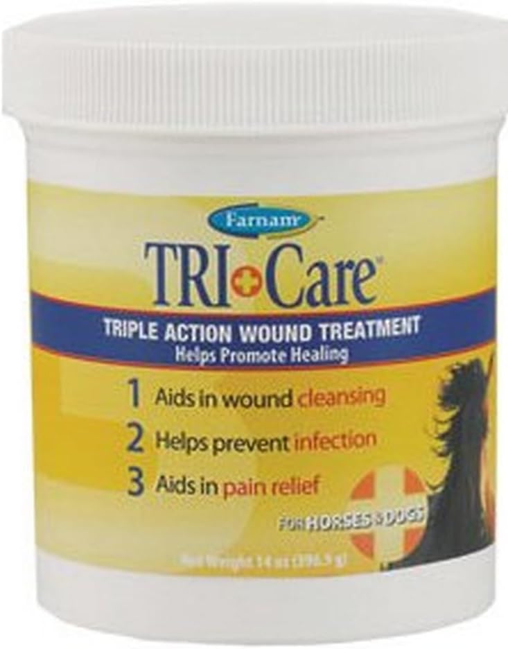 Farnam Tri-Care Triple Action Wound Treatment front view 14 Ounces
