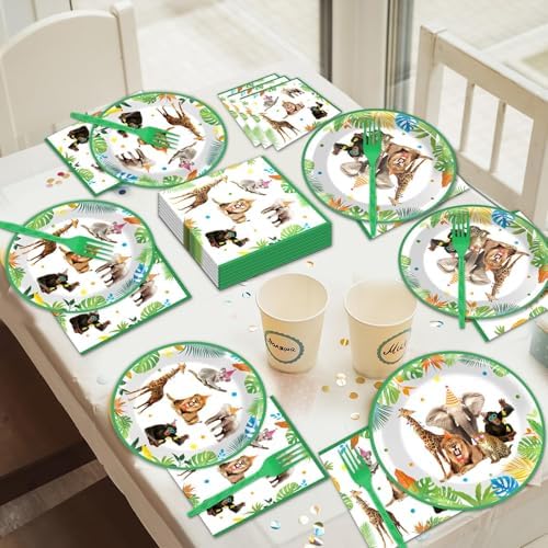 Authentic USA imported jungle party decorations