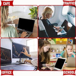 ZYY desktop monitor protection filter installation kit and adhesive strips package
