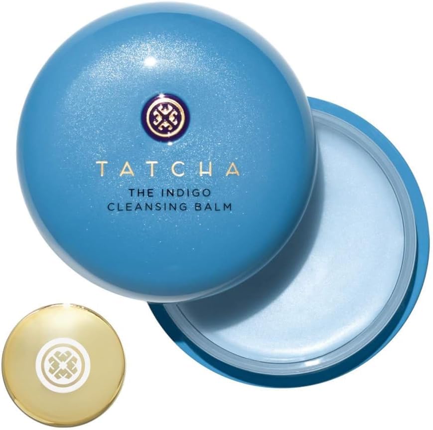 TATCHA The Indigo Cleansing Balm | Gentle Moistuirizing Cleanser, Fragrance-Free, Buttery-Soft Balm that Melts to Gently Cleanse & Remove Makeup | 1.9 oz - Image 1