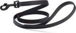 Dogline Biothane 6ft waterproof dog leash with black hardware front view