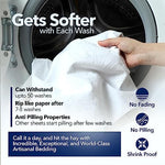 High quality cotton texture and smooth finish detail