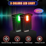Frienda car interior lighting pack displaying eight different ambient color selections