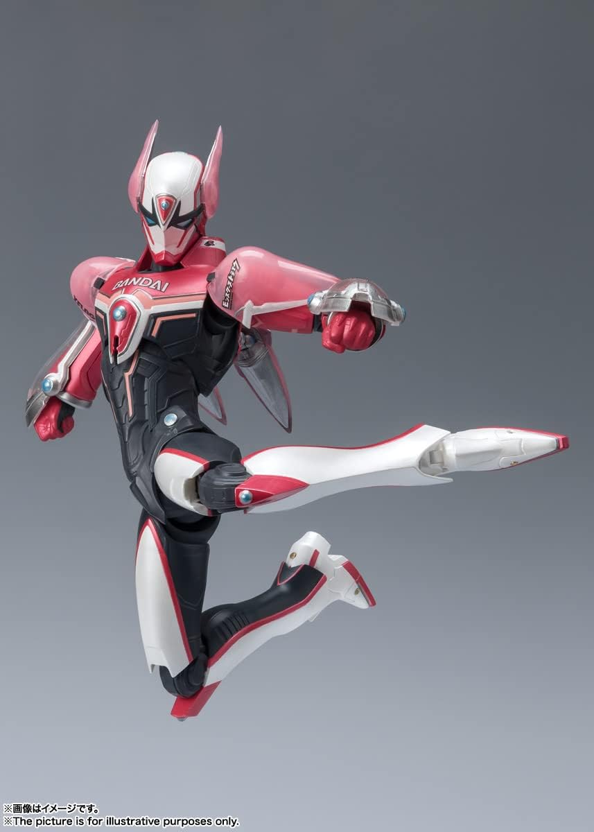 Bandai S.H.Figuarts Barnaby Brooks Jr Style 3 armor detail perspective