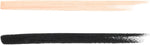 Estee Lauder dual ended eye pencil showing the contrasting dark define and bright illuminate tips