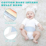 Adjustable lace-up detail on baby umbilical cord band