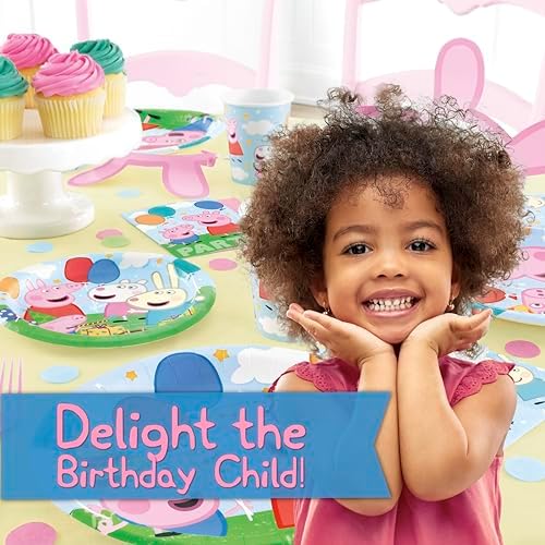 Full contents of Peppa Pig party bundle for kids