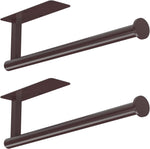 Paper Towel Holder Under Cabinet No Drilling, Self Adhesive Paper Towel Holder Wall Mount for Kitchen Rack, Under Counter Napin Holder No Drill, 304 Stainless Steel Matte Black - Image 11