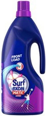 Surf Excel Matic front load liquid detergent bottle front view packaging