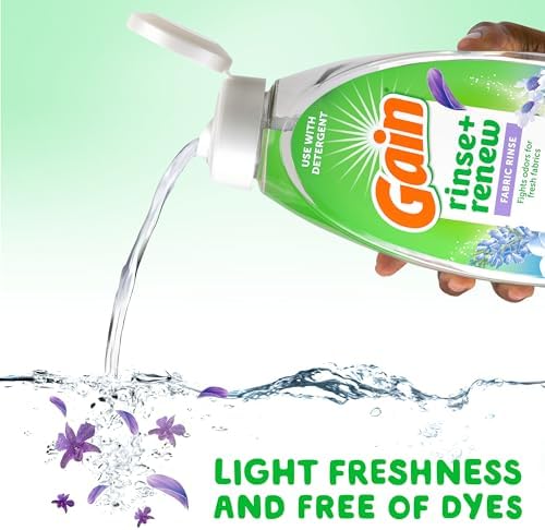 Imported Gain laundry rinse liquid for removing deep odors from towels and linens