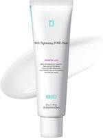 TOSOWOONG SOS Tightening Pore Clinic cream tube displaying exfoliating AHA ingredients for smooth skin texture.