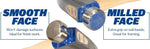 Vaughan solid steel hammer powder coated finish side view
