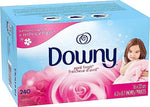 Downy laundry sheets for static control and long lasting freshness