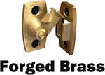 QCAA 90 degree right angle door latch side profile