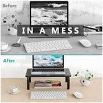 WALI premium office desk stand packaging view highlighting the authentic imported components inside.