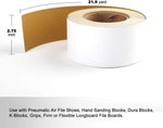 LotFancy premium aluminum oxide abrasive paper side profile