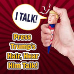 Our Friendly Forest presidential victory pen detailed sculpted golden hair close up