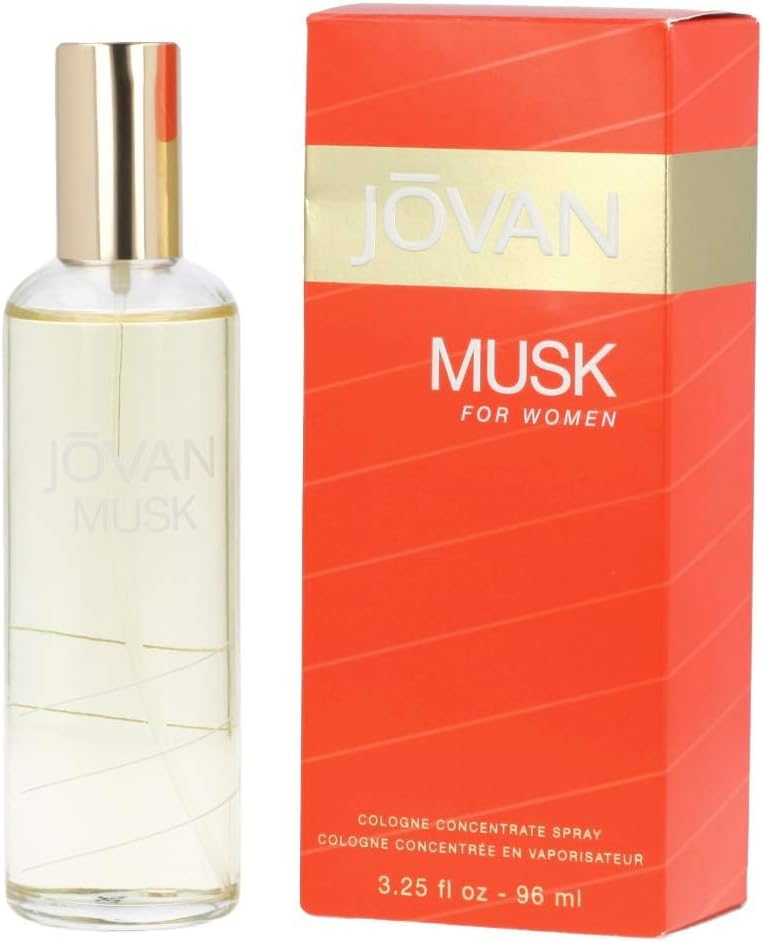 Jovan White Musk authentic imported perfume box setup