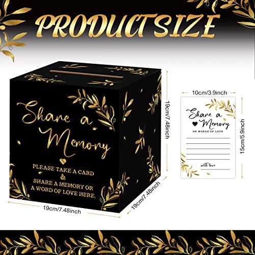 Pajean memory cards and storage box display at a party