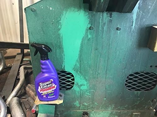 SuperClean multi surface cleaner used on greasy household appliances