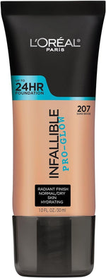 L'Oreal Paris Makeup Infallible Up to 24HR Pro-Glow Foundation, Classic Ivory, 1 Ounce - Image 15