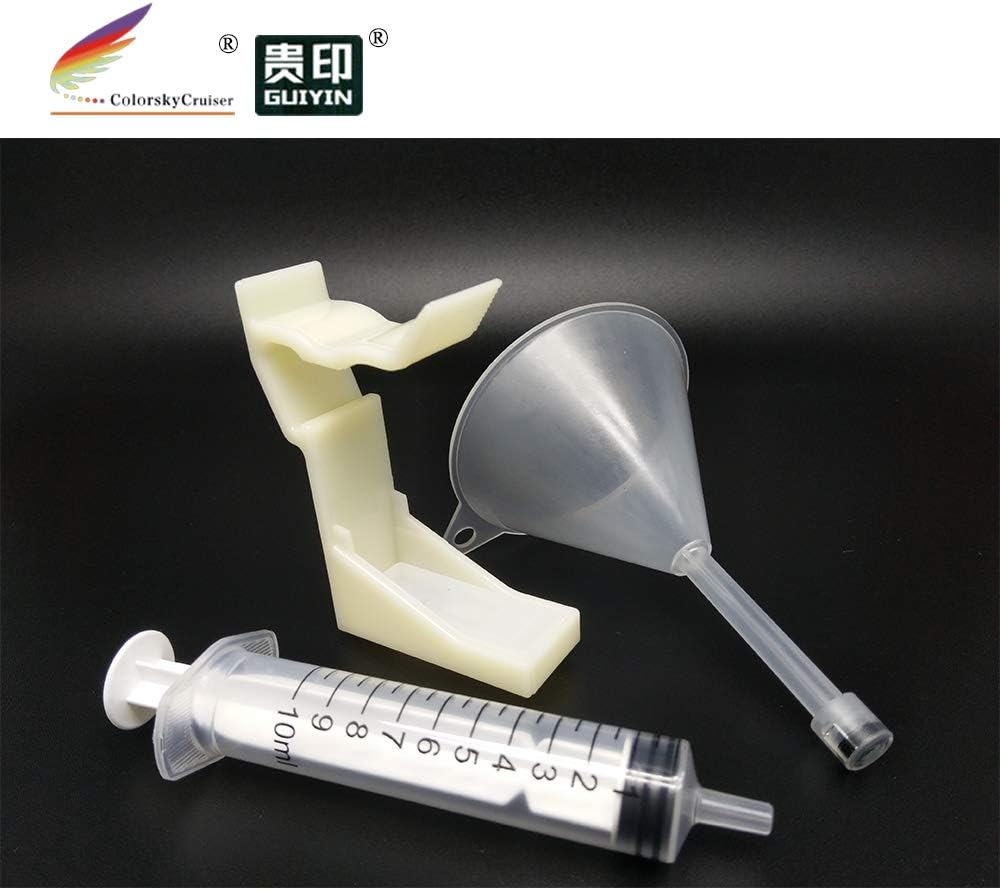 GUIYIN TH81 printhead cleaner suction adapter clip closeup