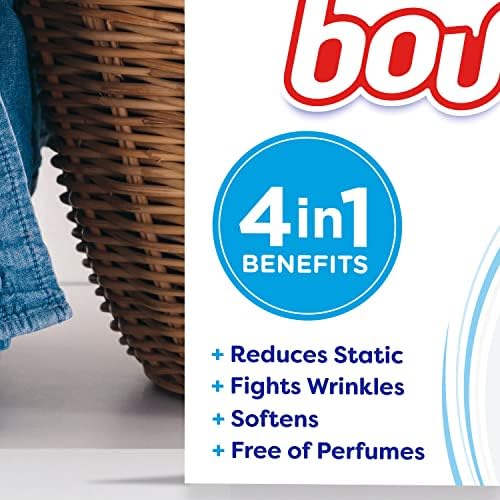 Close up of Bounce Free and Gentle packaging showing 120 count size