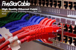 5 Star Cable Ethernet patch cables for router and PC