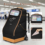 Yorepek travel bag interior padding detail