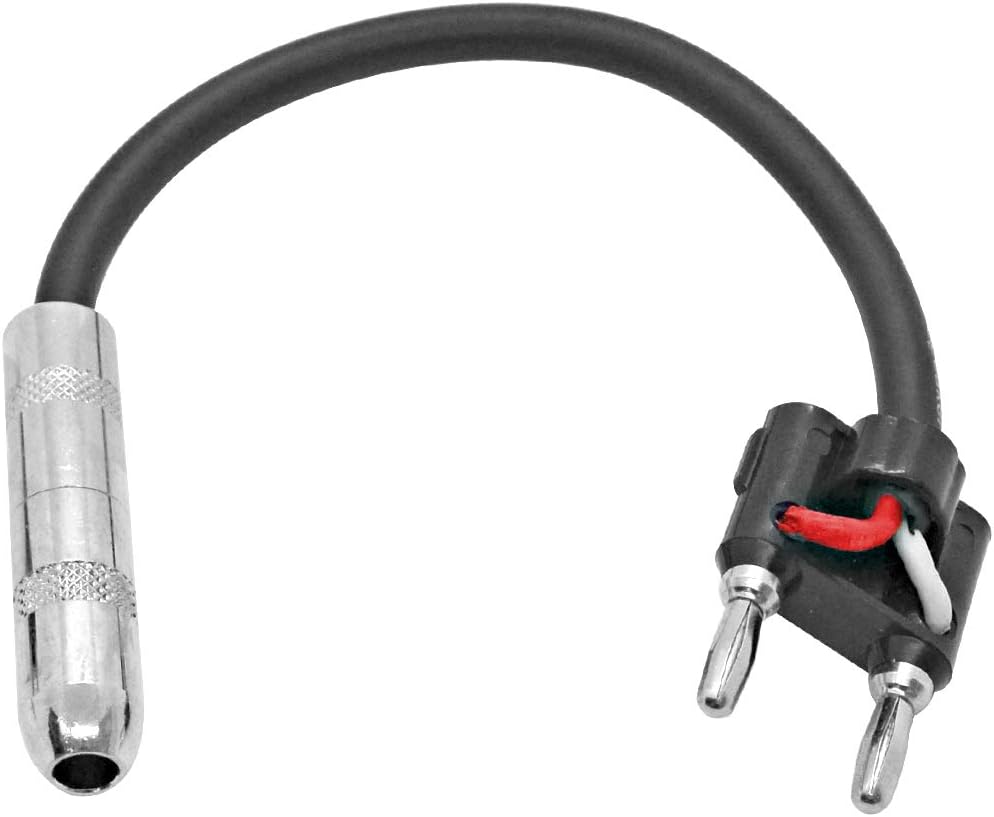 Seismic Audio speaker adapter connectors close up
