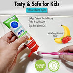 Pink Brilliant oral care kit packaging showing all contents