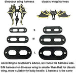 Three sizes of Adoggygo lizard leashes laid out for comparison