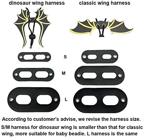 Three sizes of Adoggygo lizard leashes laid out for comparison
